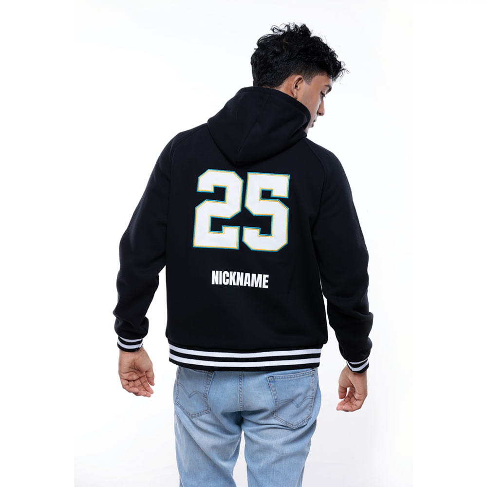 Hoodie Zip Up Poly Cotton - Image 2