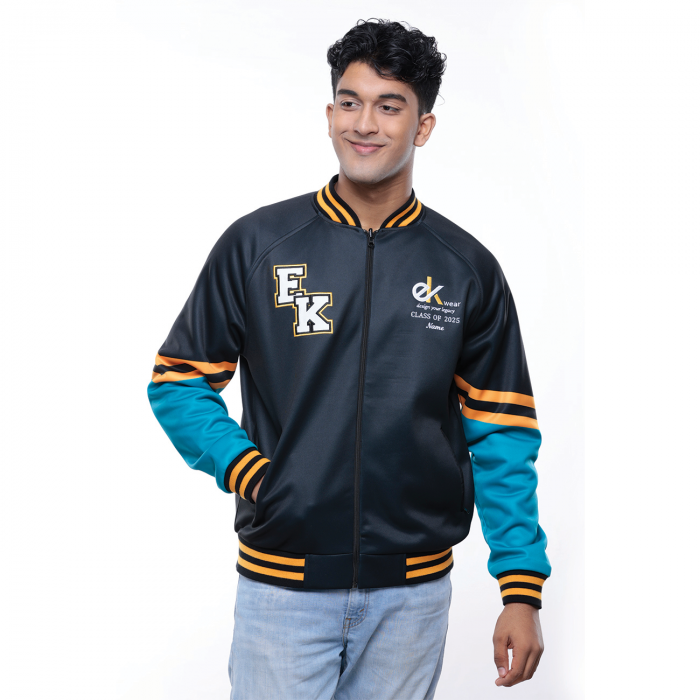 Reversible Jacket Zip Front Sublimated