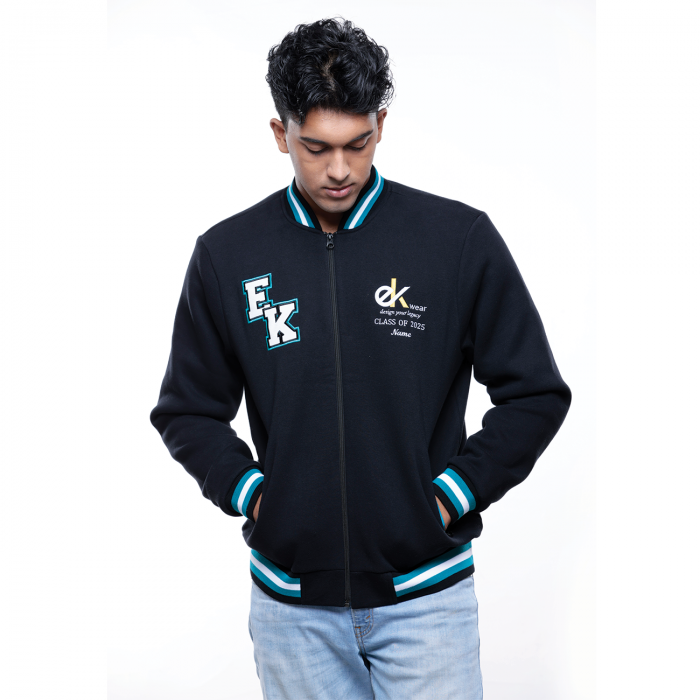 Reversible Jacket Zip Front Poly Cotton