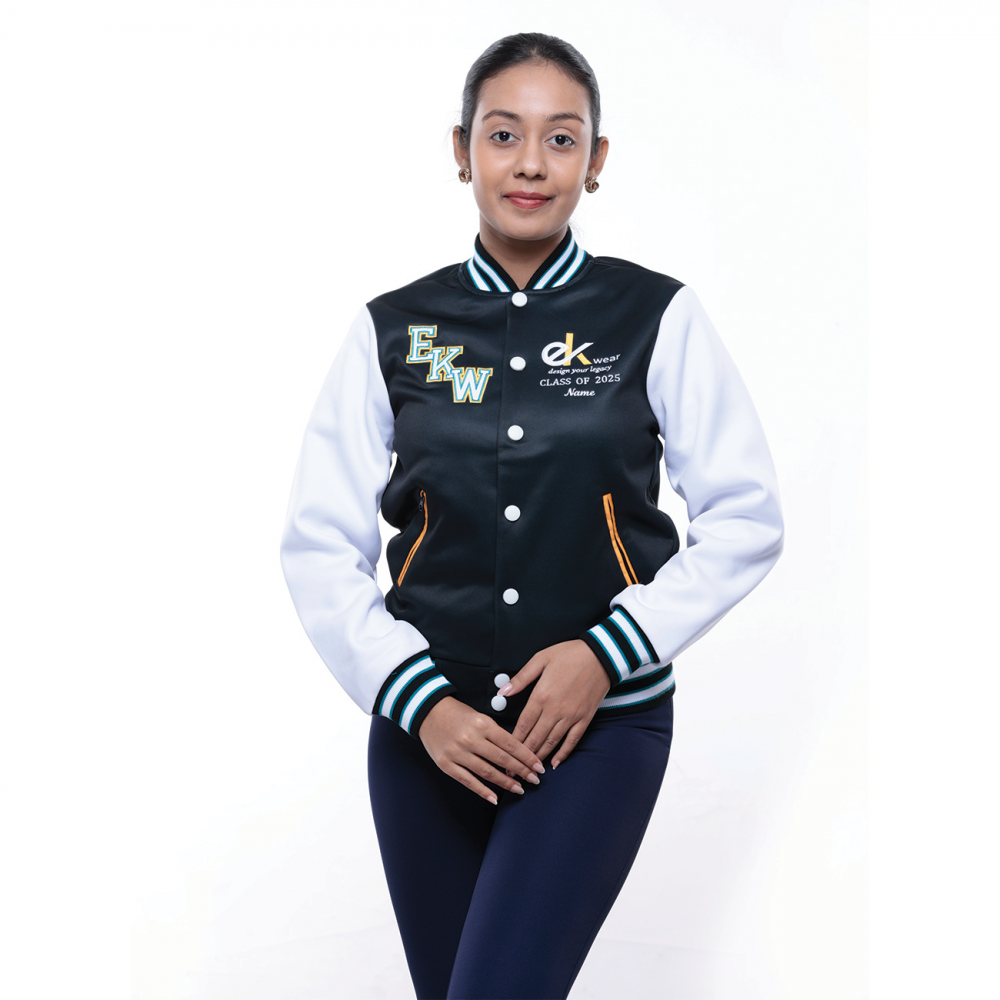 Classic Varsity Button Jacket Sublimated
