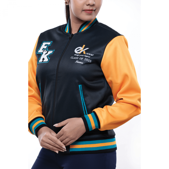Classic Varsity Zip Jacket Sublimated