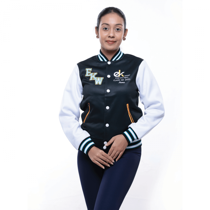 Classic Varsity Button Jacket Sublimated